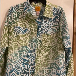 Ruby Rd Sz 16W Button Front Shirt NWT😊😊